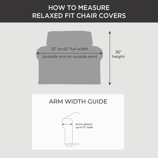 Sure Fit Authentic TCushion Armchair Slipcover & Reviews Wayfair